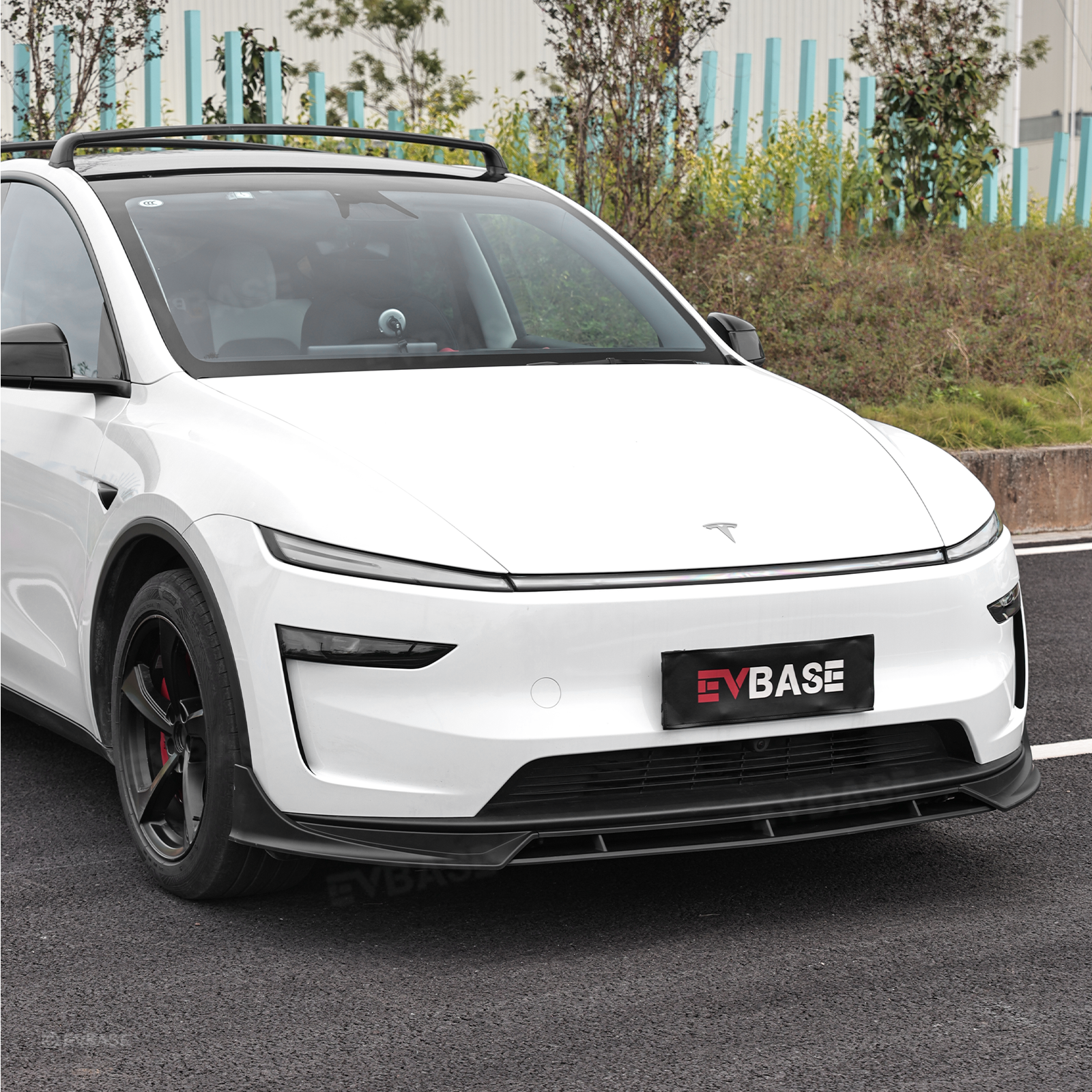 Model Y Juniper Fast Style Front Lip ABS Front Bumper Lip Splitter for Tesla