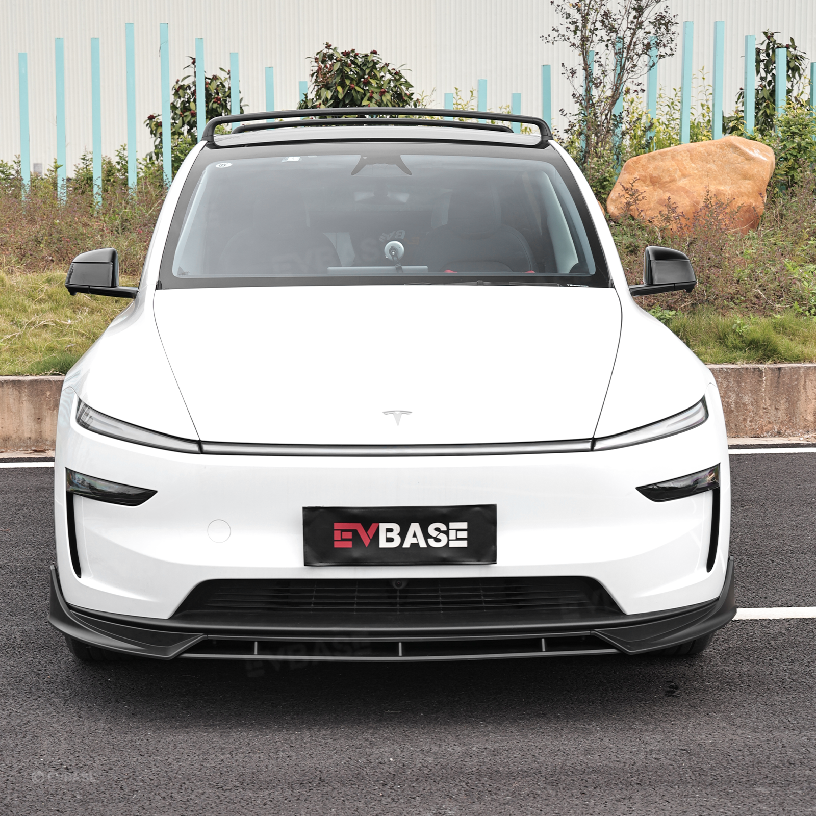 Model Y Juniper Fast Style Front Lip ABS Front Bumper Lip Splitter for Tesla