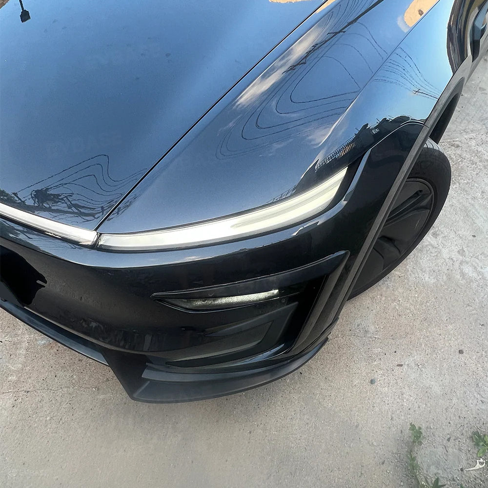 Model Y Juniper Fog Light Cover Sporty Style Fog Lamp Frame ABS Blade Trim for Tesla