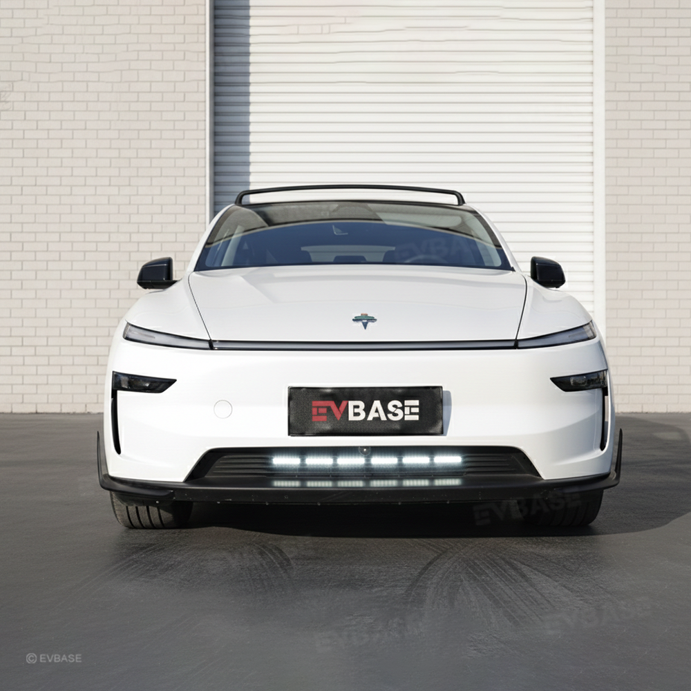 Model Y Juniper Front Bumper Grille LED Light Kit Factory Screen Control & No-Drill Auxiliary Lighting Upgrade