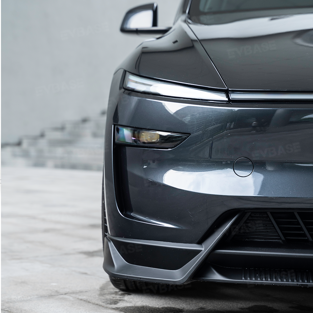 Model Y Juniper Front Bumper Lip Spoiler Fascia Splitter Sporty Style for Tesla Body Kit