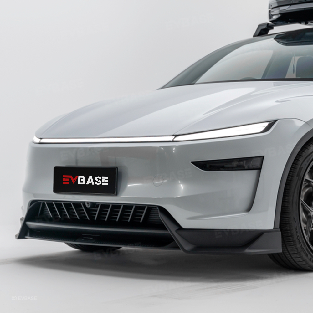 Model Y Juniper Front Bumper Lip Spoiler Fascia Splitter Sporty Style for Tesla Body Kit