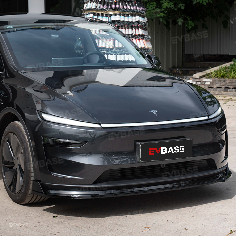 Model Y Juniper Front Lip Spoiler Sporty Style ABS Fascia Front Bumper Splitter