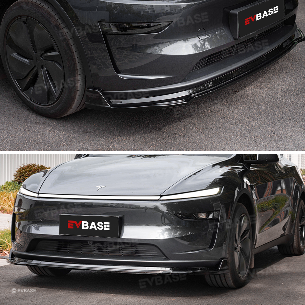 Model Y Juniper Front Lip Spoiler Sporty Style ABS Fascia Front Bumper Splitter