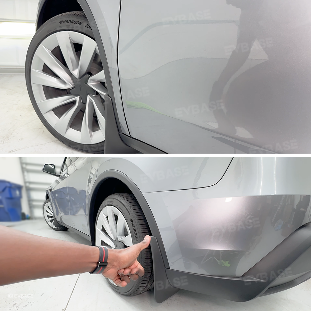EVBASE Model Y OEM Mud Flaps Splash Guards 4Pcs