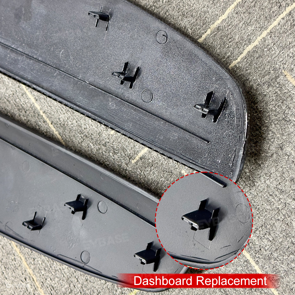 Model Y Juniper Real Carbon Fiber Dashboard Cover Panel Tesla Interior Trim Cover EVBASE
