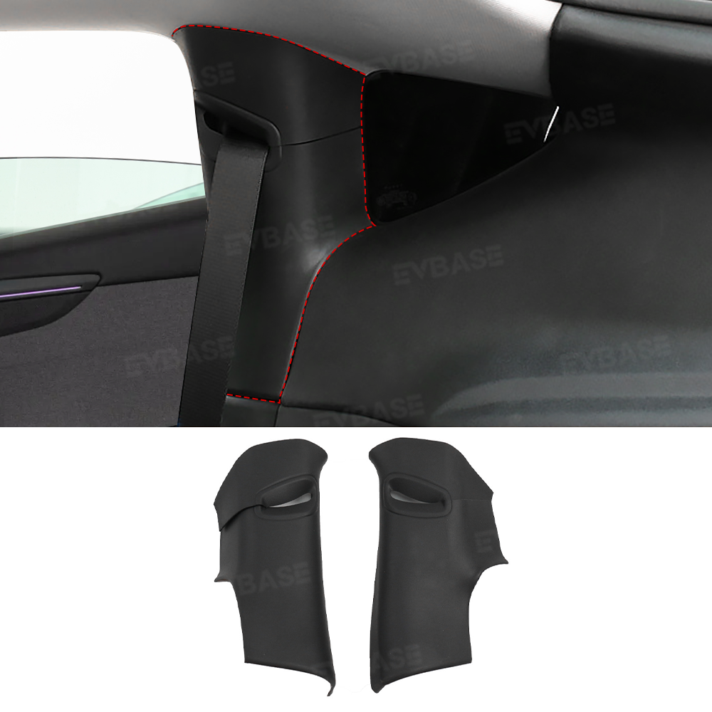 Model Y Juniper Rear C-Pillar Protectors TPE Interior Protective Trim Covers for Tesla