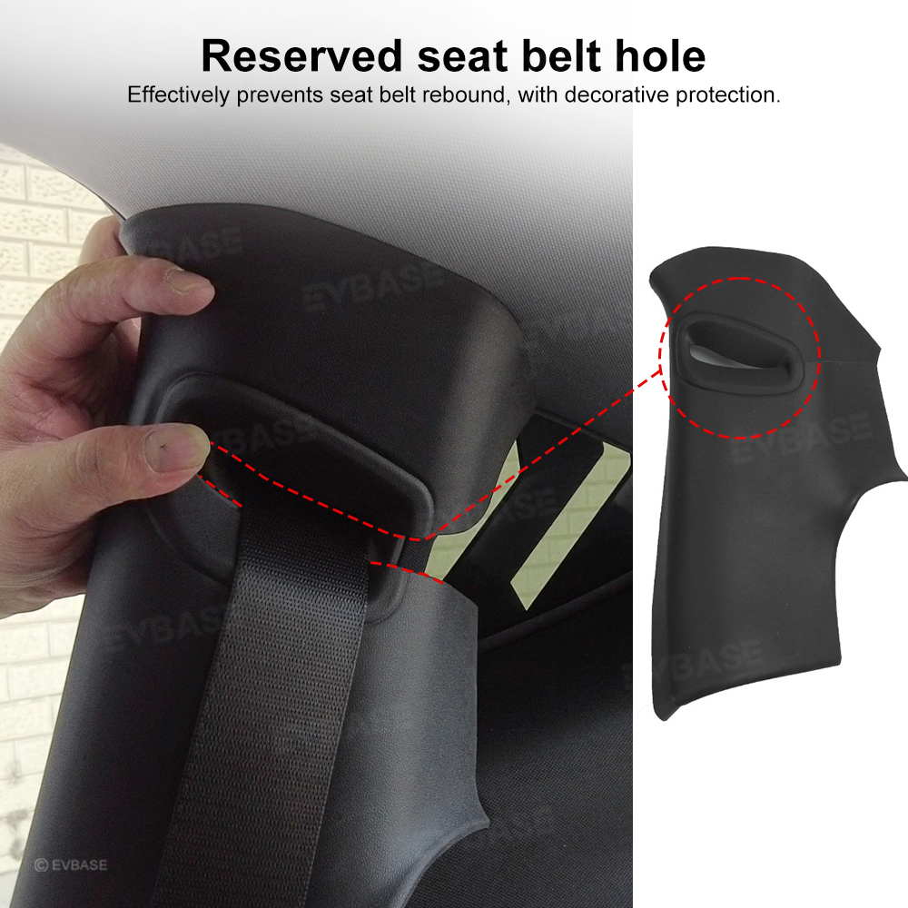 Model Y Juniper Rear C-Pillar Protectors TPE Interior Protective Trim Covers for Tesla