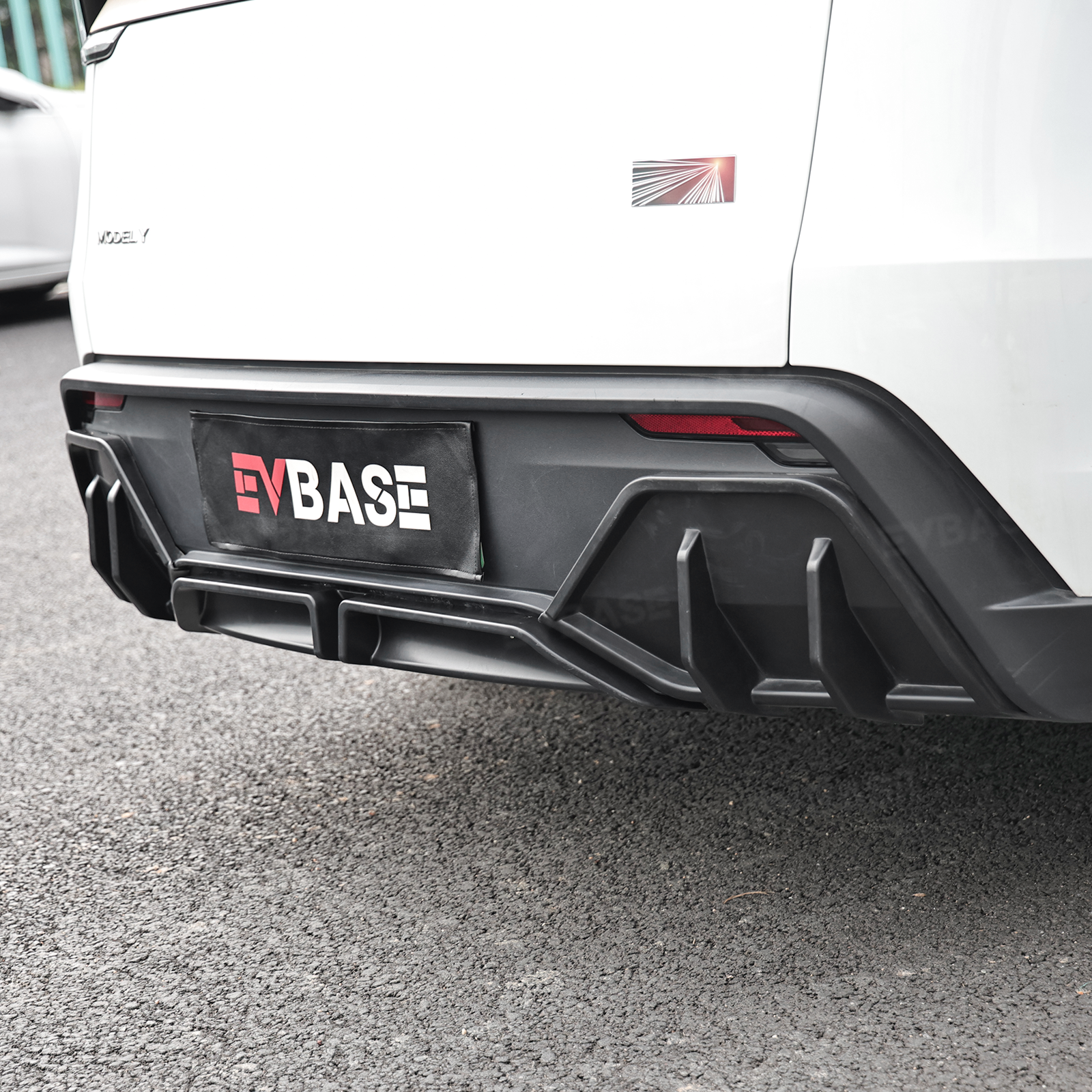 Model Y Juniper Rear Diffuser Loco Style Lower Bumper Lip ABS Body Kit for Tesla