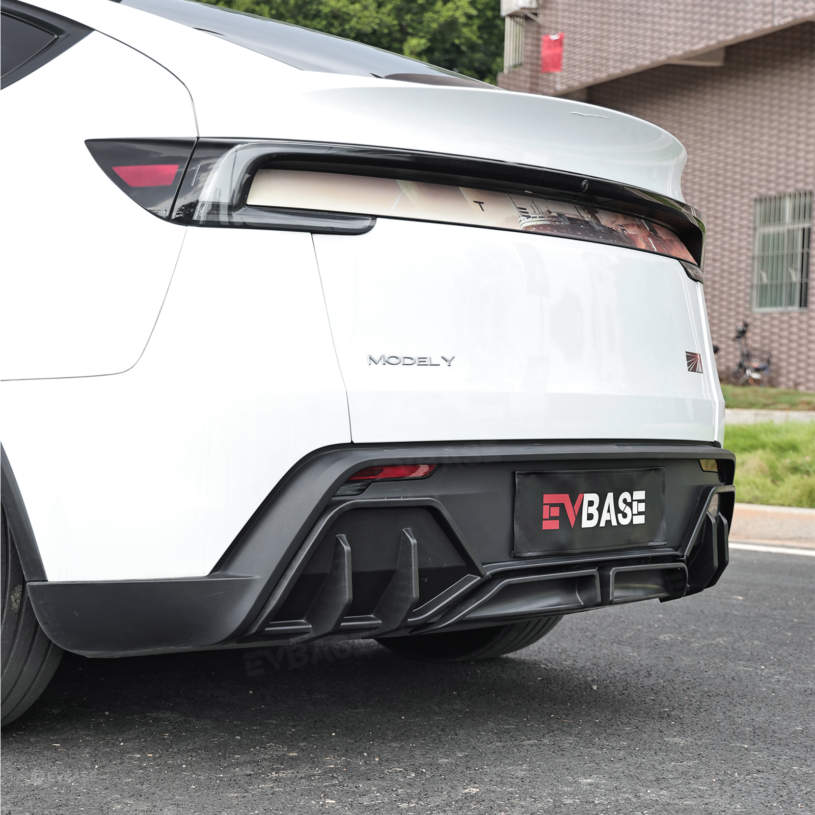 Model Y Juniper Rear Diffuser Loco Style Lower Bumper Lip ABS Body Kit for Tesla