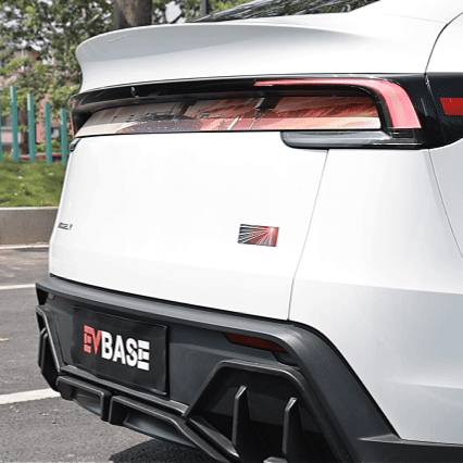 Model Y Juniper Rear Diffuser Loco Style Lower Bumper Lip ABS Body Kit for Tesla