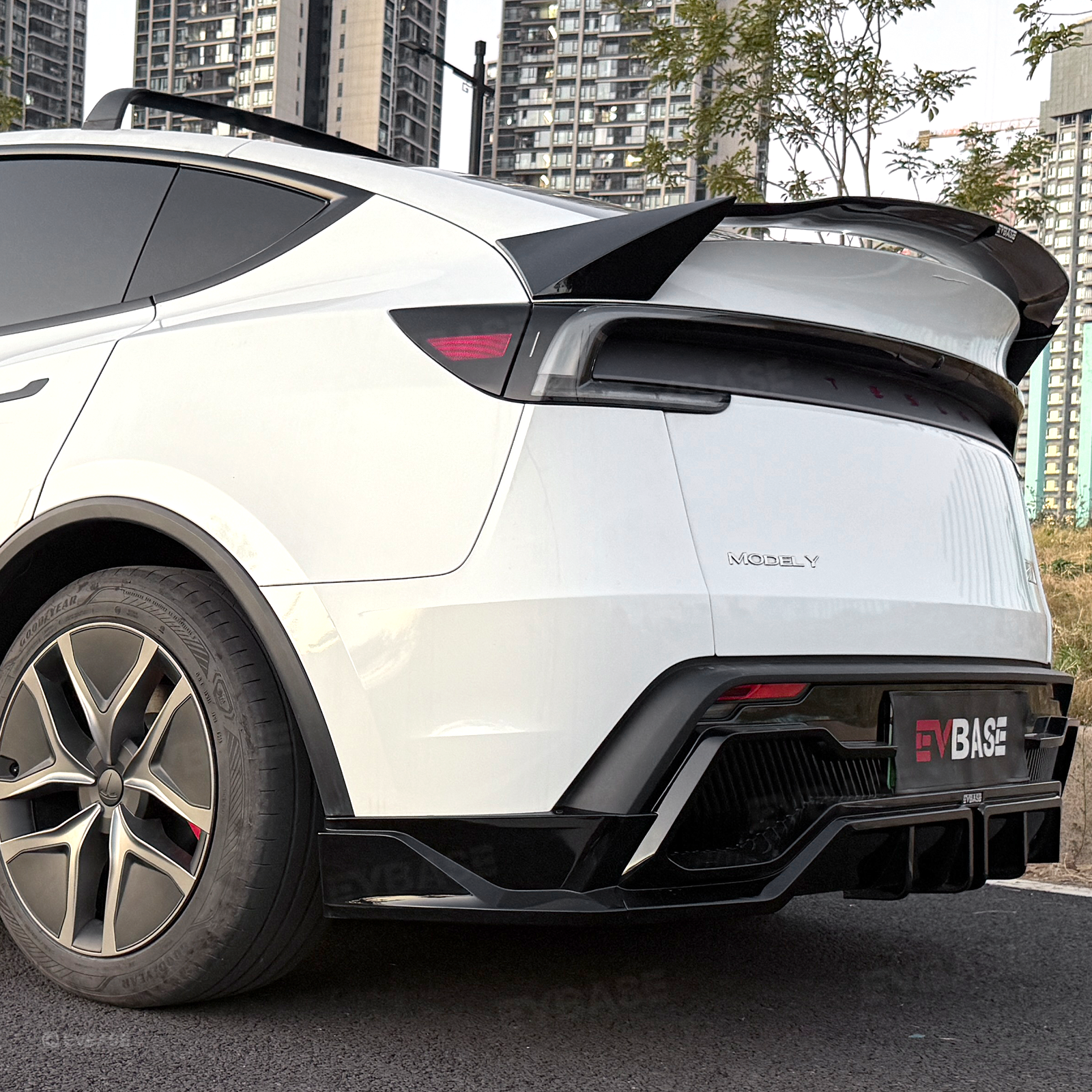 Model Y Juniper Rear Spoiler Performance Style Glossy Black Trunk Lip Spoiler Wing for Tesla