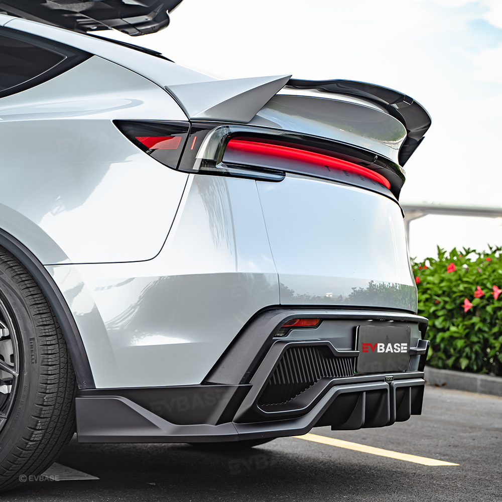 Model Y Juniper Rear Spoiler Performance Style Glossy Black Trunk Lip Spoiler Wing for Tesla