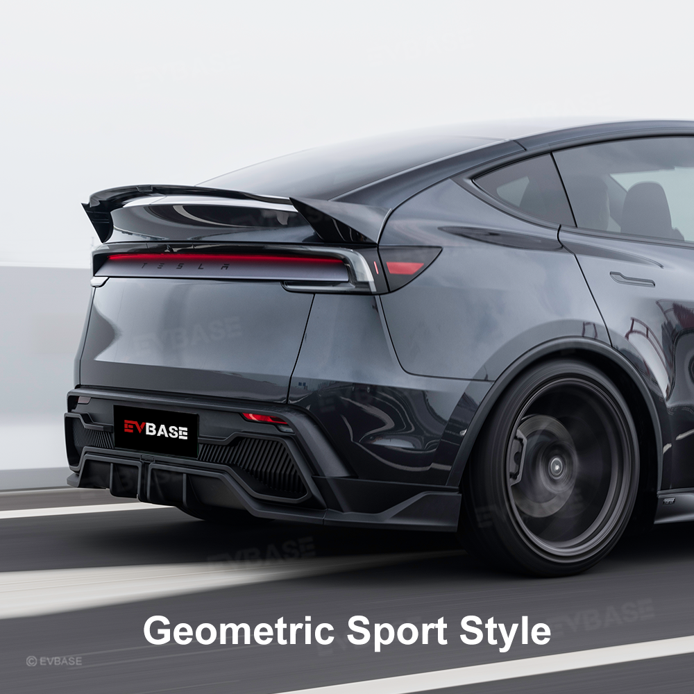 Model Y Juniper Rear Spoiler Performance Style Glossy Black Trunk Lip Spoiler Wing for Tesla