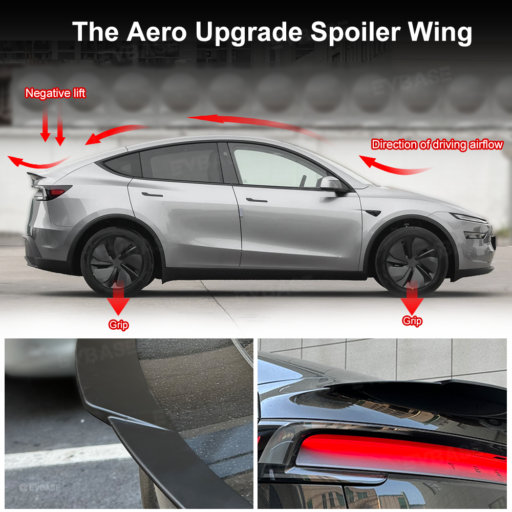Model Y Juniper Rear Spoiler Wing OEM Style ABS Rear Trunk Lip Splitter Inspired by Tesla Model YL
