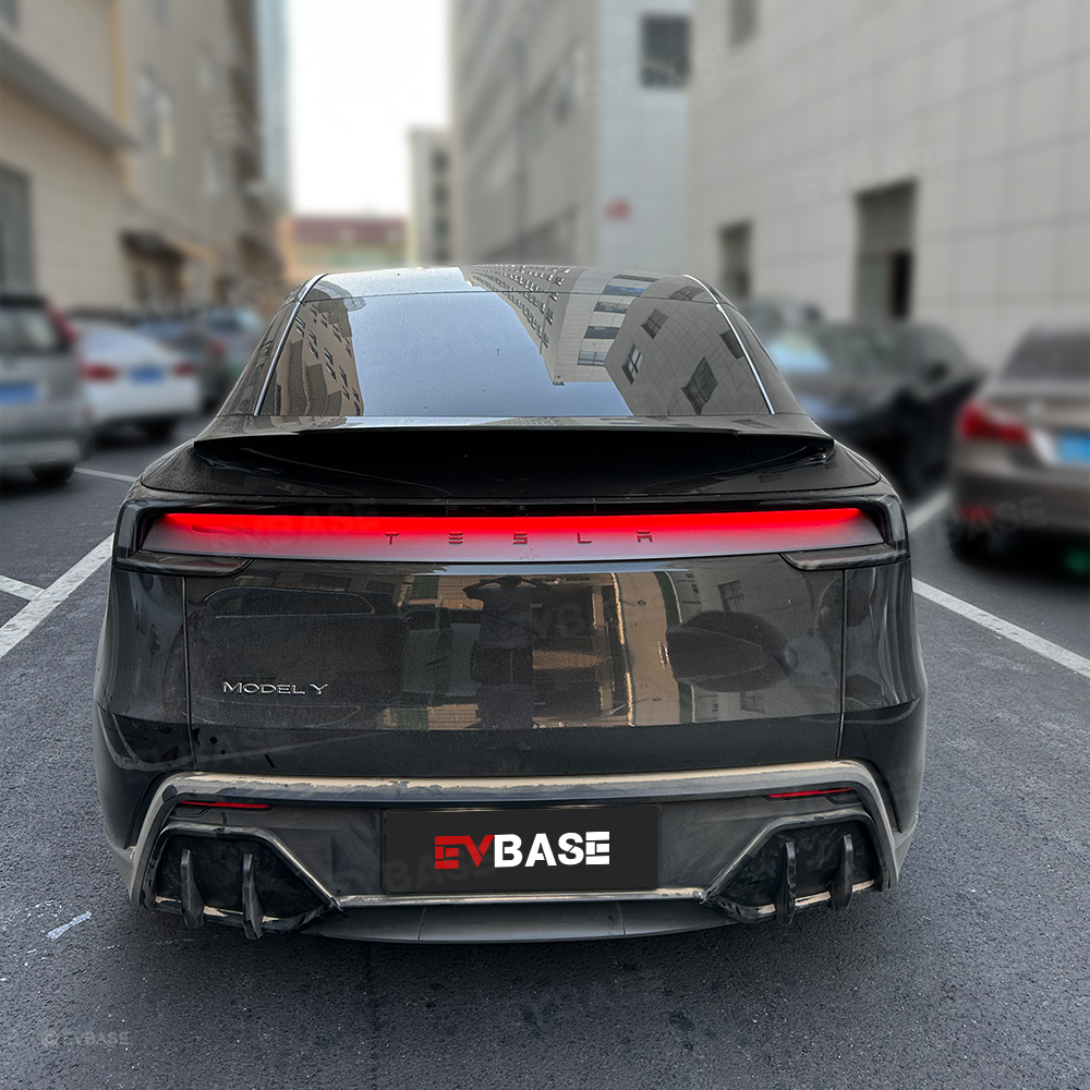 Model Y Juniper Rear Spoiler Wing OEM Style ABS Rear Trunk Lip Splitter Inspired by Tesla Model YL