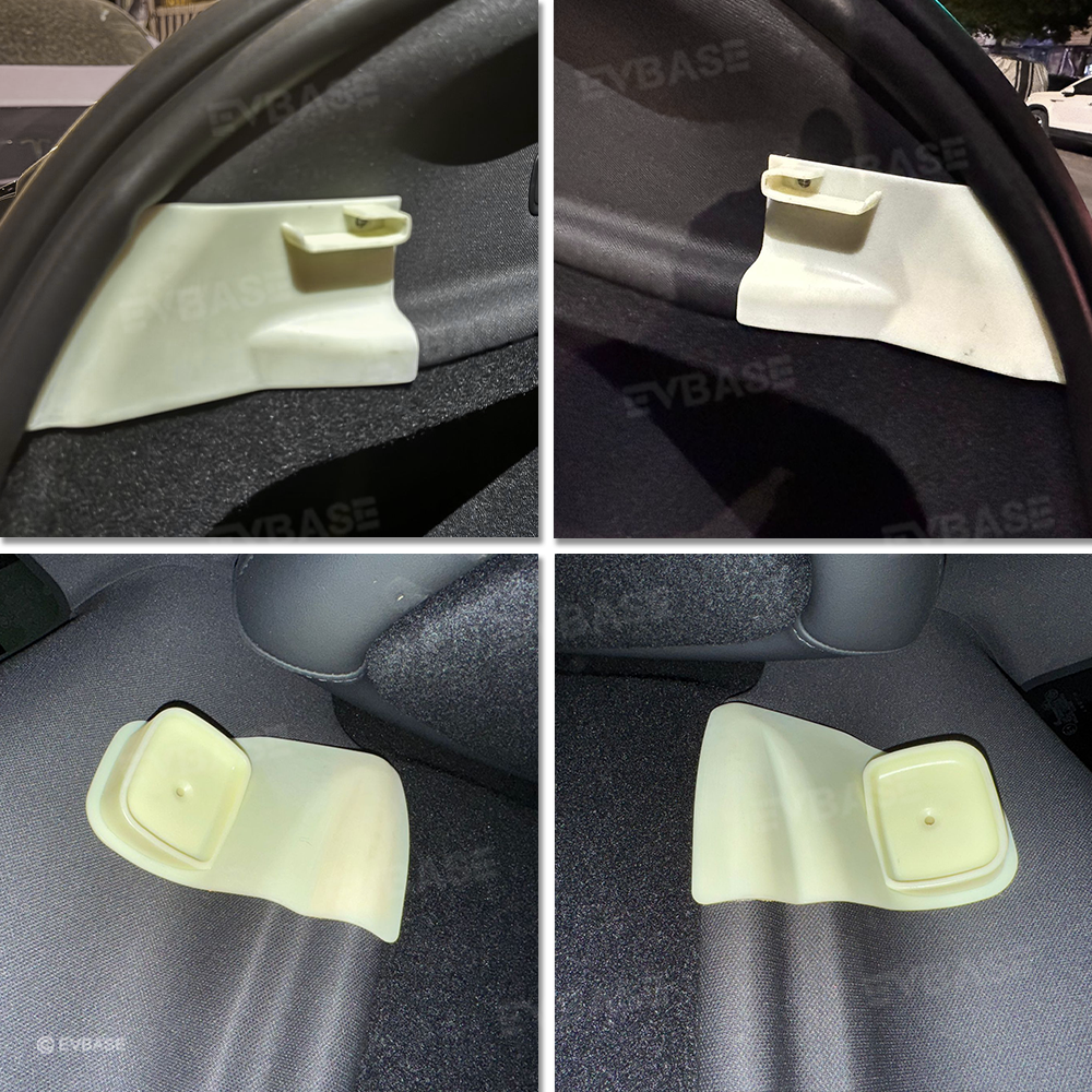 Model Y Juniper Rear Trunk Retractable Privacy Cargo Cover Waterproof Shield Shade