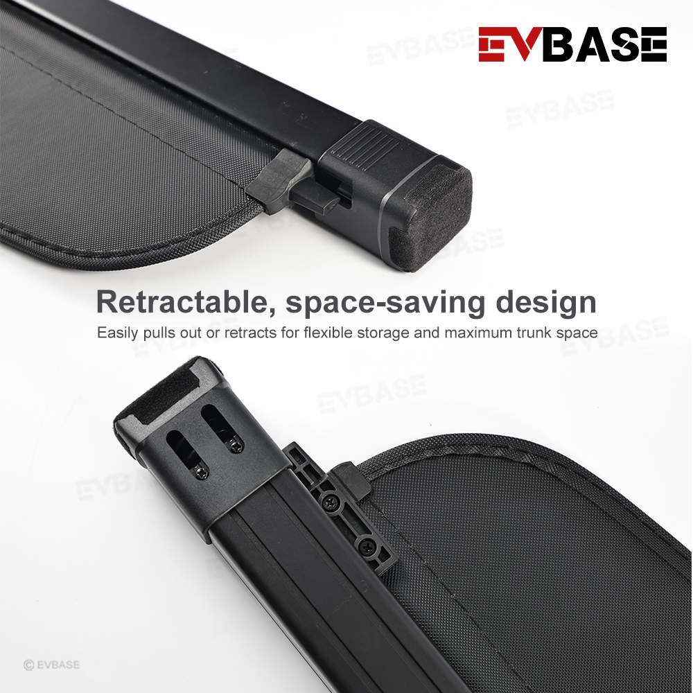 Model Y Juniper Rear Trunk Retractable Privacy Cargo Cover Waterproof Shield Shade