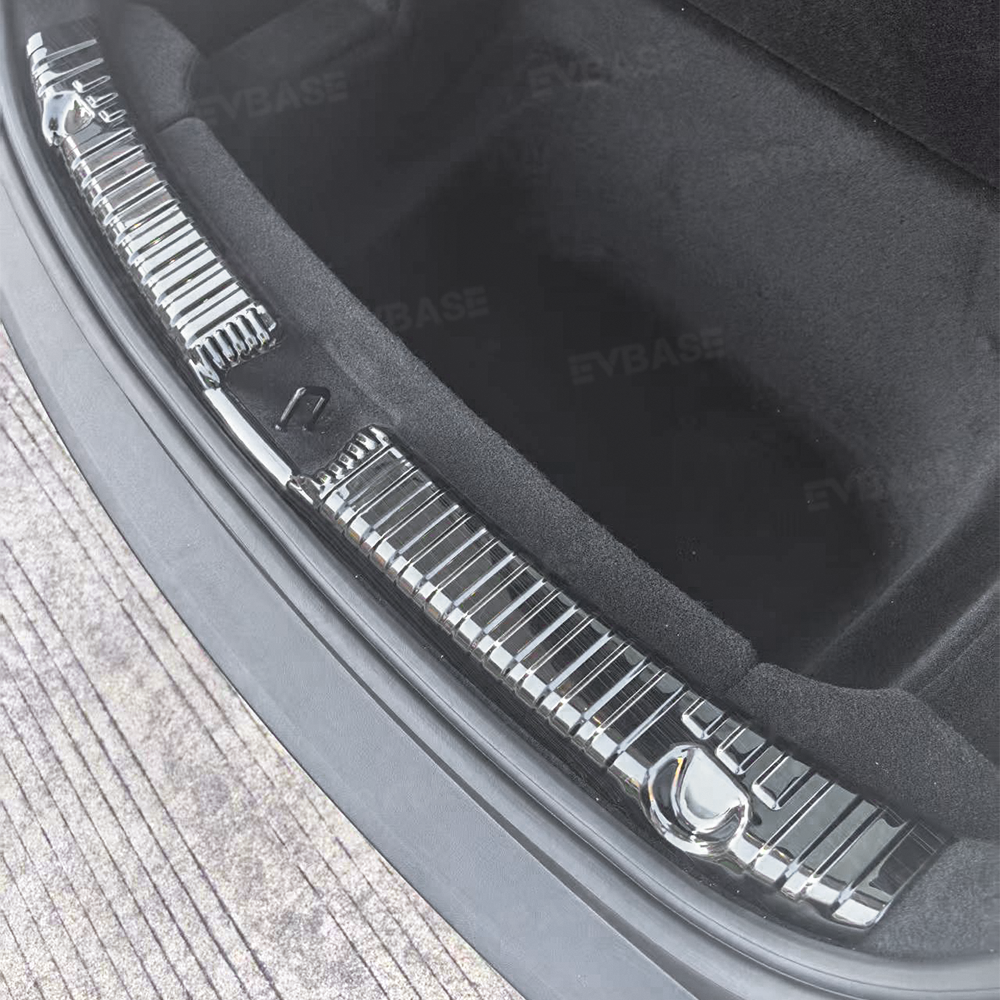 Model Y Juniper Rear Trunk Sill Protector Stainless Steel Rear Bumper Guard for Tesla