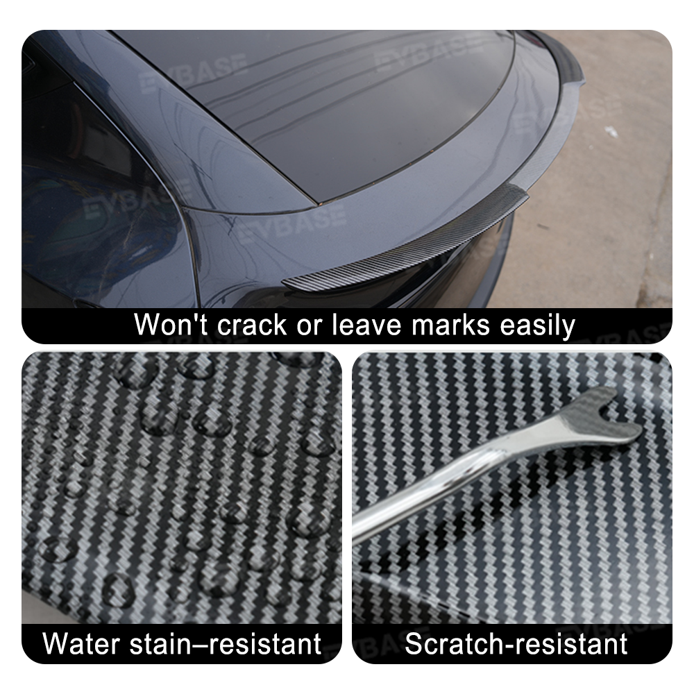 Model Y Juniper Rear Wing Spoiler ABS Sporty Style Rear Trunk Spoiler for Tesla