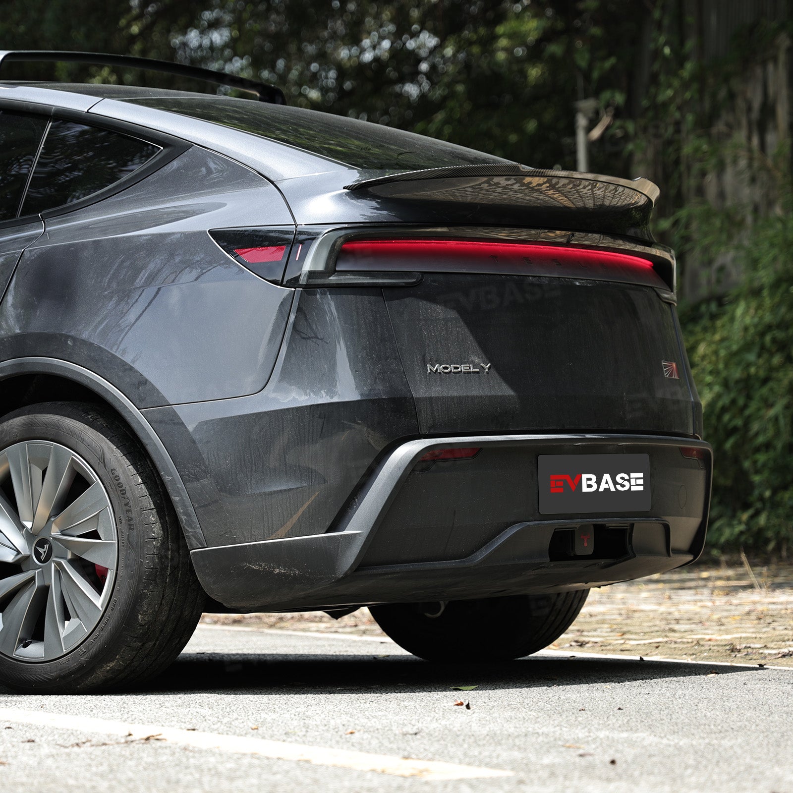 Model Y Juniper Rear Wing Spoiler ABS Sporty Style Rear Trunk Spoiler for Tesla