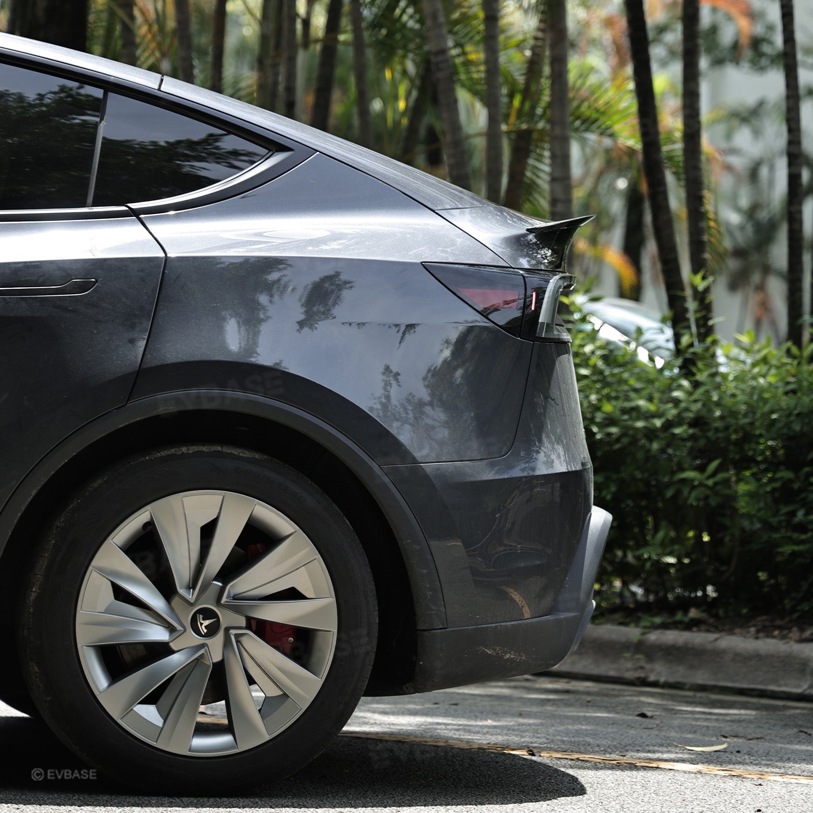 Model Y Juniper Rear Wing Spoiler ABS Sporty Style Rear Trunk Spoiler for Tesla