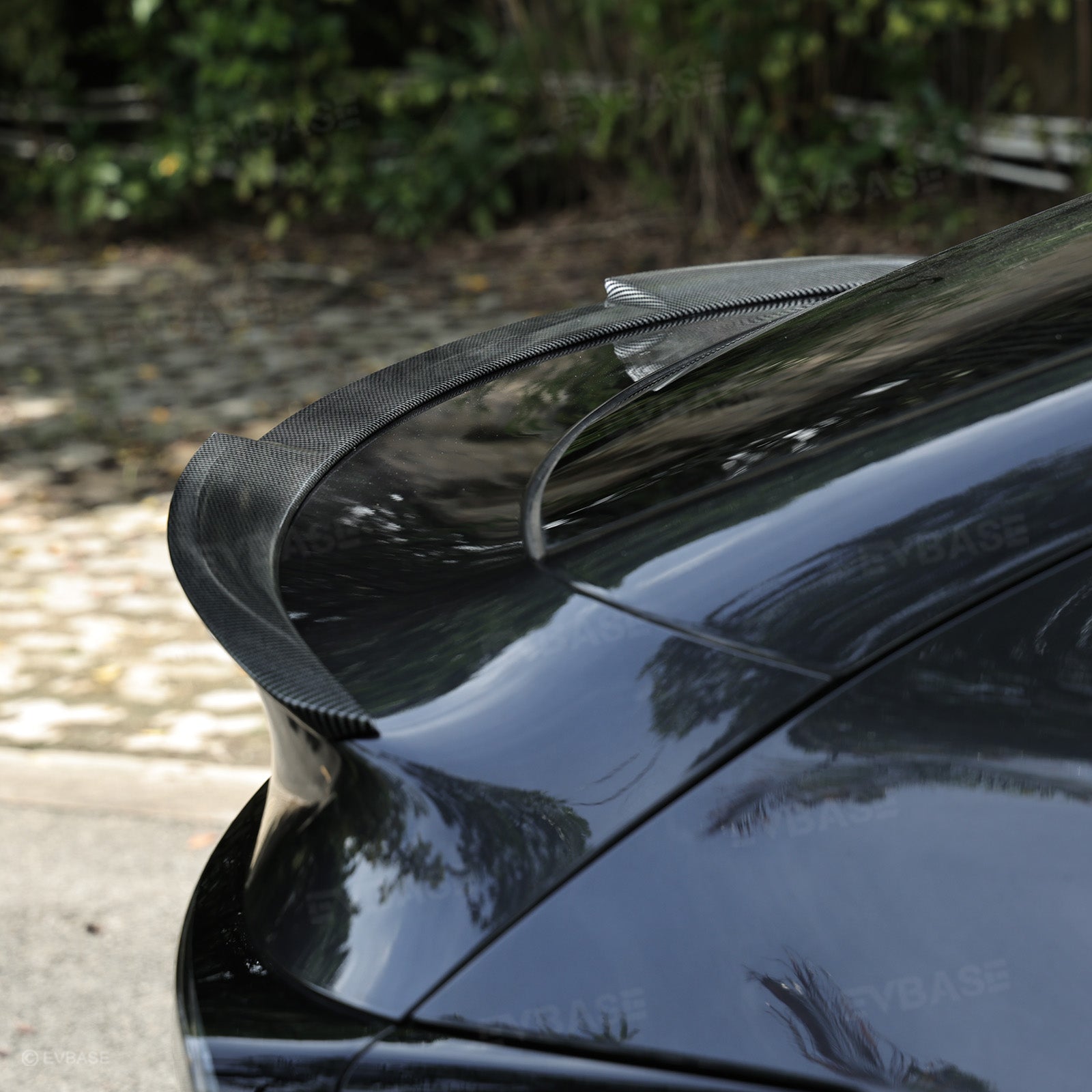 Model Y Juniper Rear Wing Spoiler ABS Sporty Style Rear Trunk Spoiler for Tesla