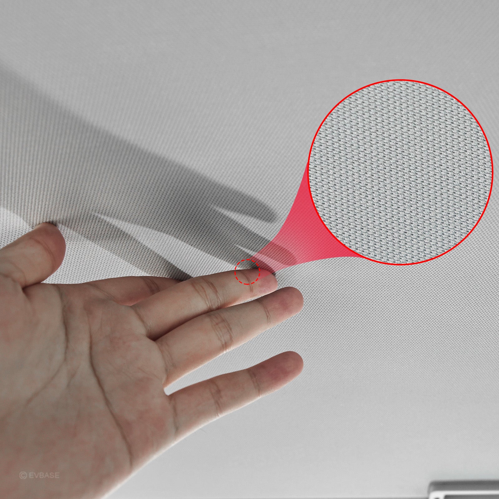 Model Y Juniper Retractable Sunshade for Tesla Glass Roof Sunshade With Roll Fabric Style Heat Insulation UV Protection