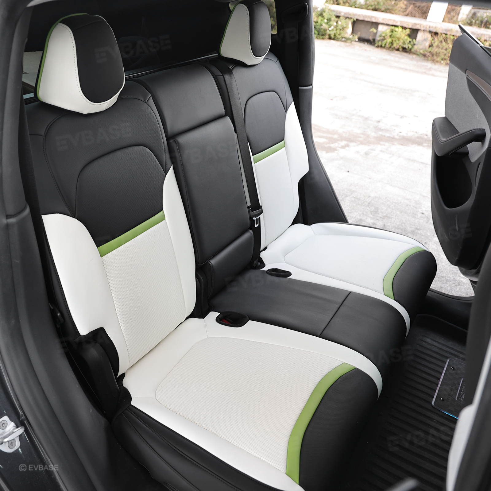 Model Y Juniper Seat Cover NAPPA Leather Seat Protector Airbag Compatible Cyber-inspired Design