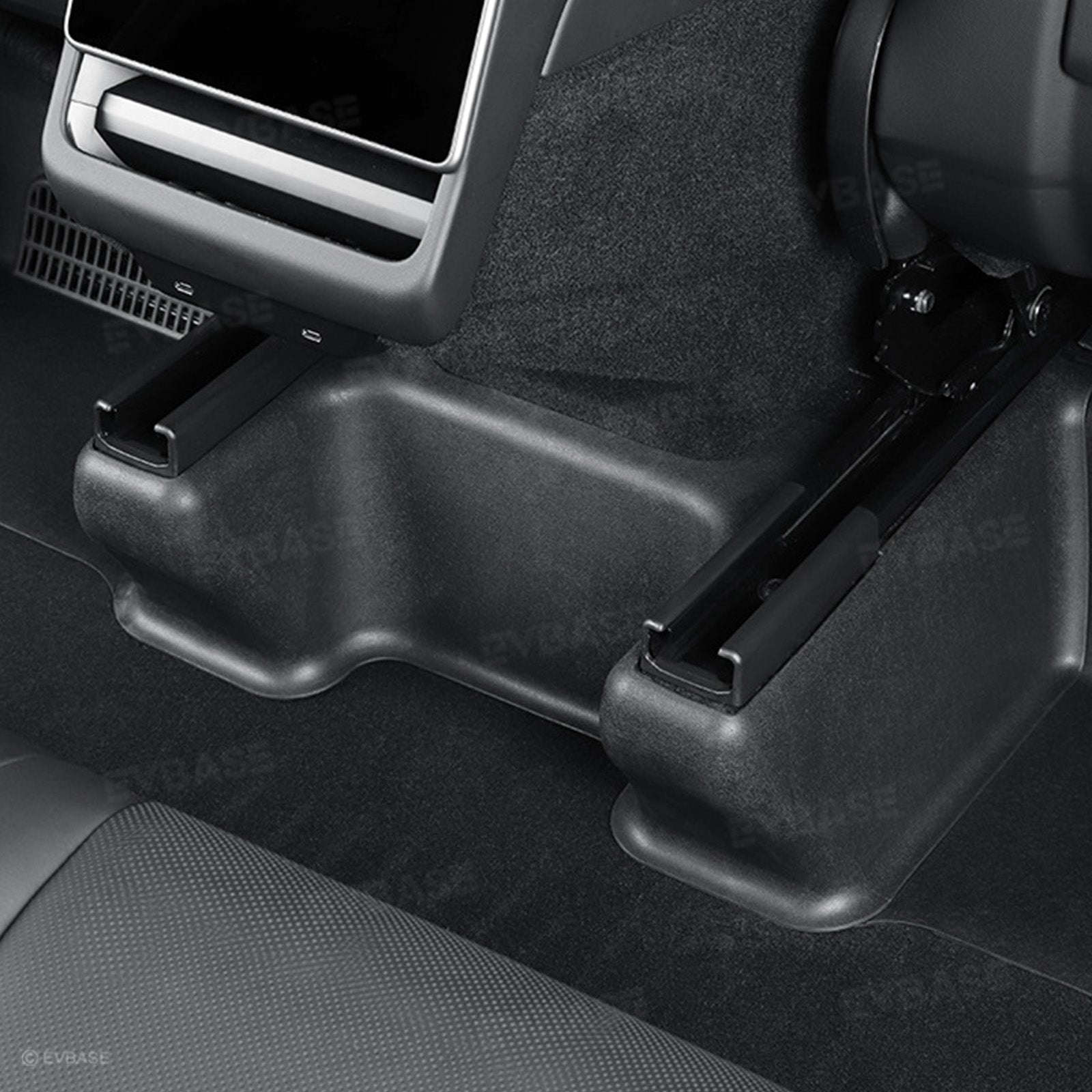 Model Y Juniper Interior Protection Covers Center Console Side & Rear Center Console Lower Protection Mats & Rear Trunk Side Protectors & Seat Slide Rail Anti-Kick Guard for Tesla