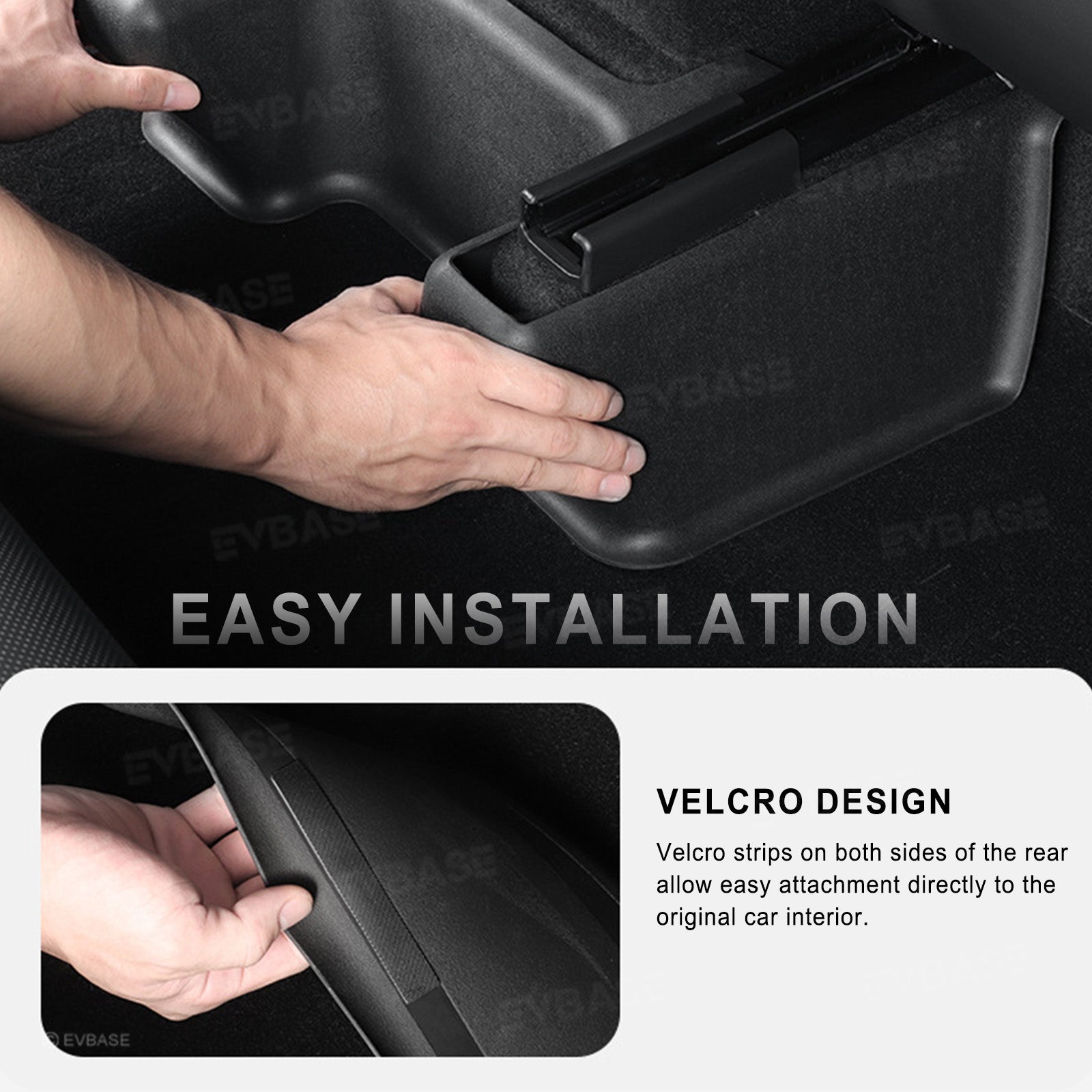 Model Y Juniper Interior Protection Covers Center Console Side & Rear Center Console Lower Protection Mats & Rear Trunk Side Protectors & Seat Slide Rail Anti-Kick Guard for Tesla