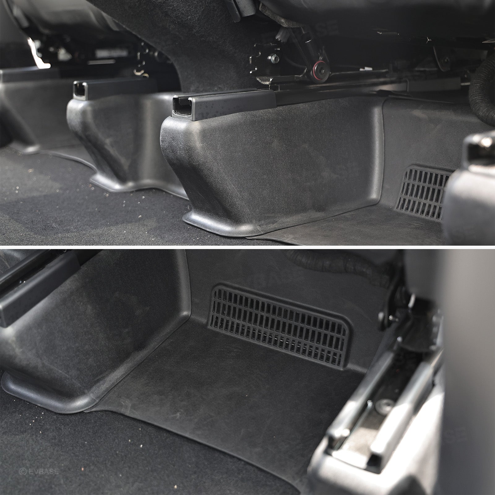 Model Y Juniper Seat Slide Rail Anti-Kick Guard Under-Seat Full Coverage Protector Pad for Tesla