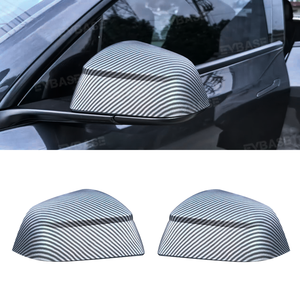 Model Y Juniper Side Mirror Covers ABS Rearview Protective Overlays