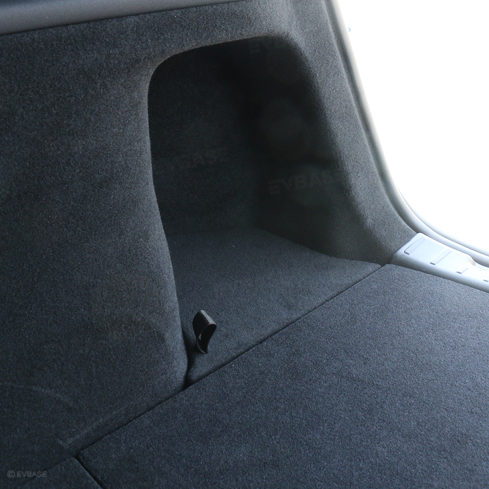 Model Y Juniper Trunk Side Storage Box & Side Door Organizer Tray & Rear Seat Trash Can