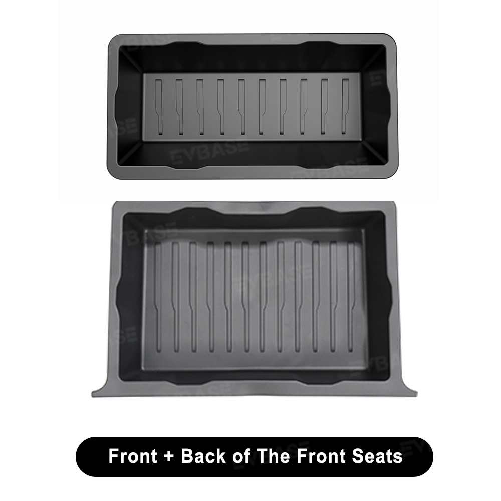 Model Y Juniper Underseat Storage Box Tesla Organizer Hidden Silicone Tray