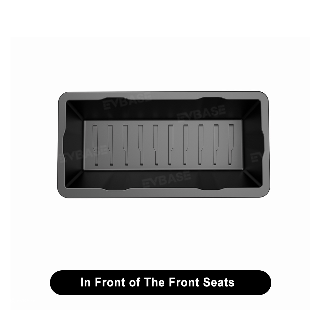 Model Y Juniper Underseat Storage Box Tesla Organizer Hidden Silicone Tray
