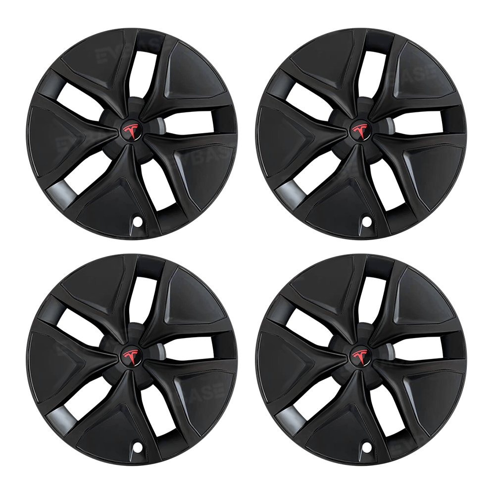 Model Y Juniper Wheel Covers 19 Inch Crossflow Wheels Hubcaps Inspired By Model Y Performance