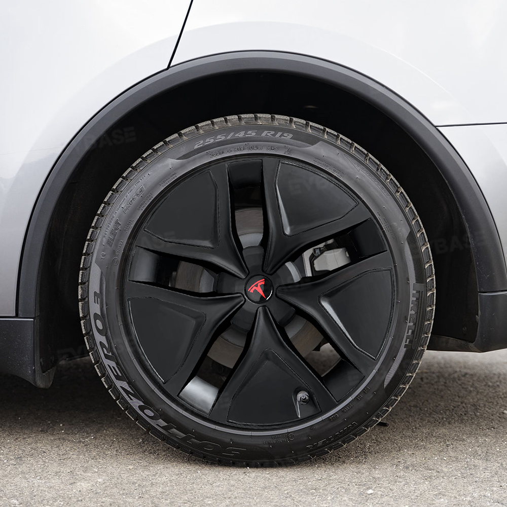 Model Y Juniper Wheel Covers 19 Inch Crossflow Wheels Hubcaps Inspired By Model Y Performance