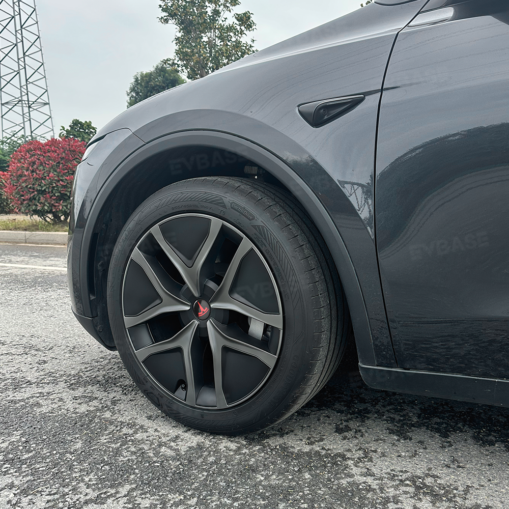 Model Y Juniper Wheel Covers 19 Inch Crossflow Wheels Hubcaps Inspired By Model Y Performance