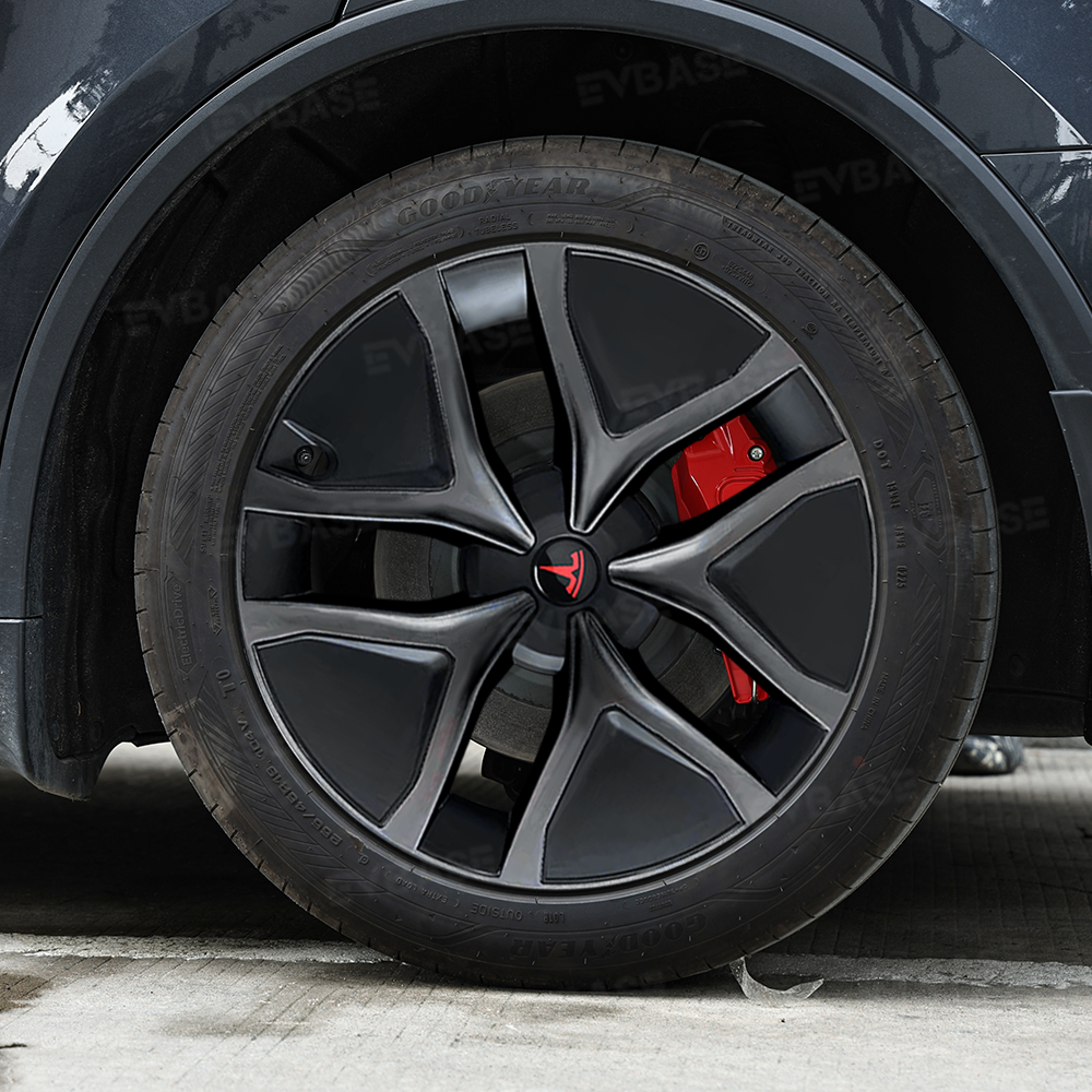 Model Y Juniper Wheel Covers 19 Inch Crossflow Wheels Hubcaps Inspired By Model Y Performance