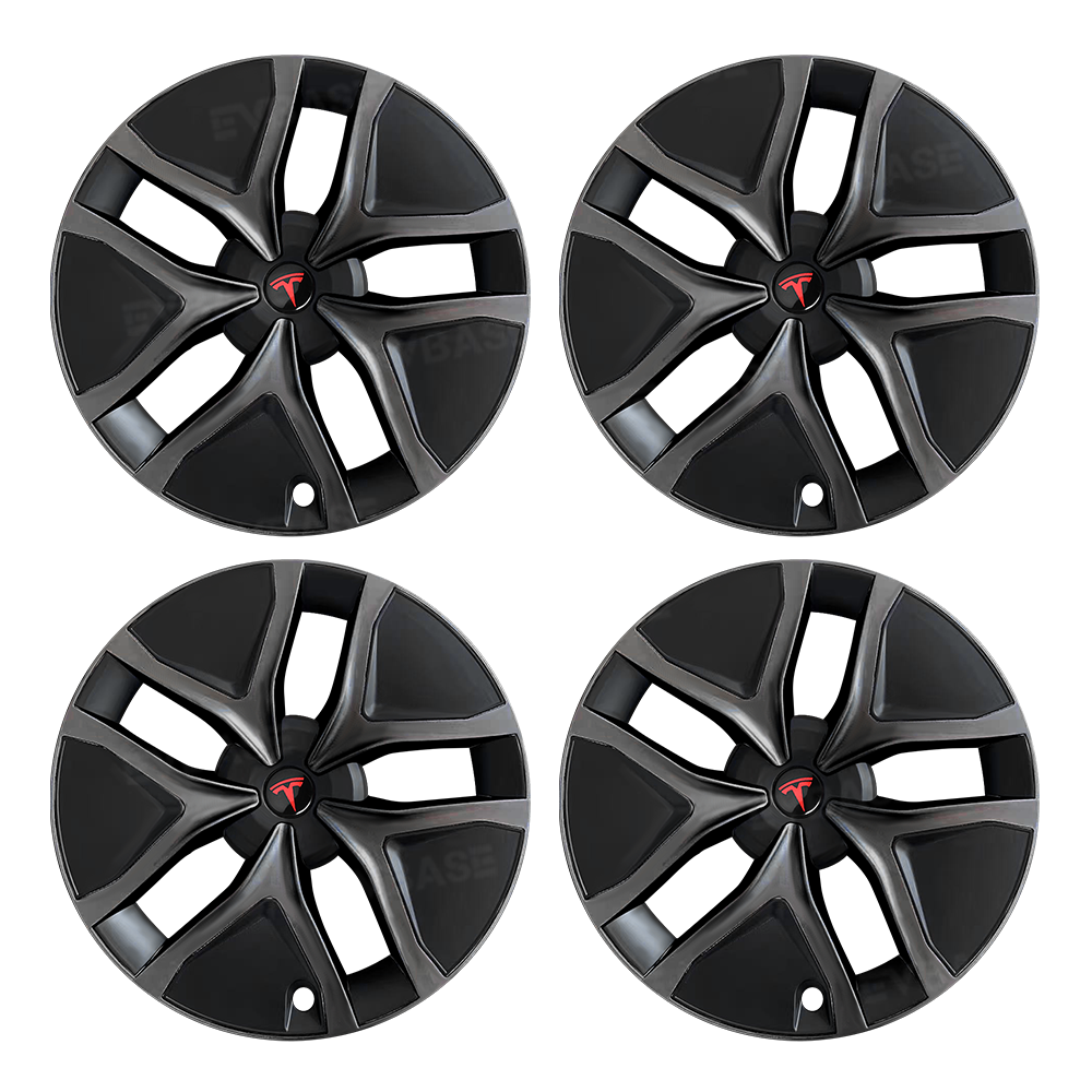 Model Y Juniper Wheel Covers 19 Inch Crossflow Wheels Hubcaps Inspired By Model Y Performance