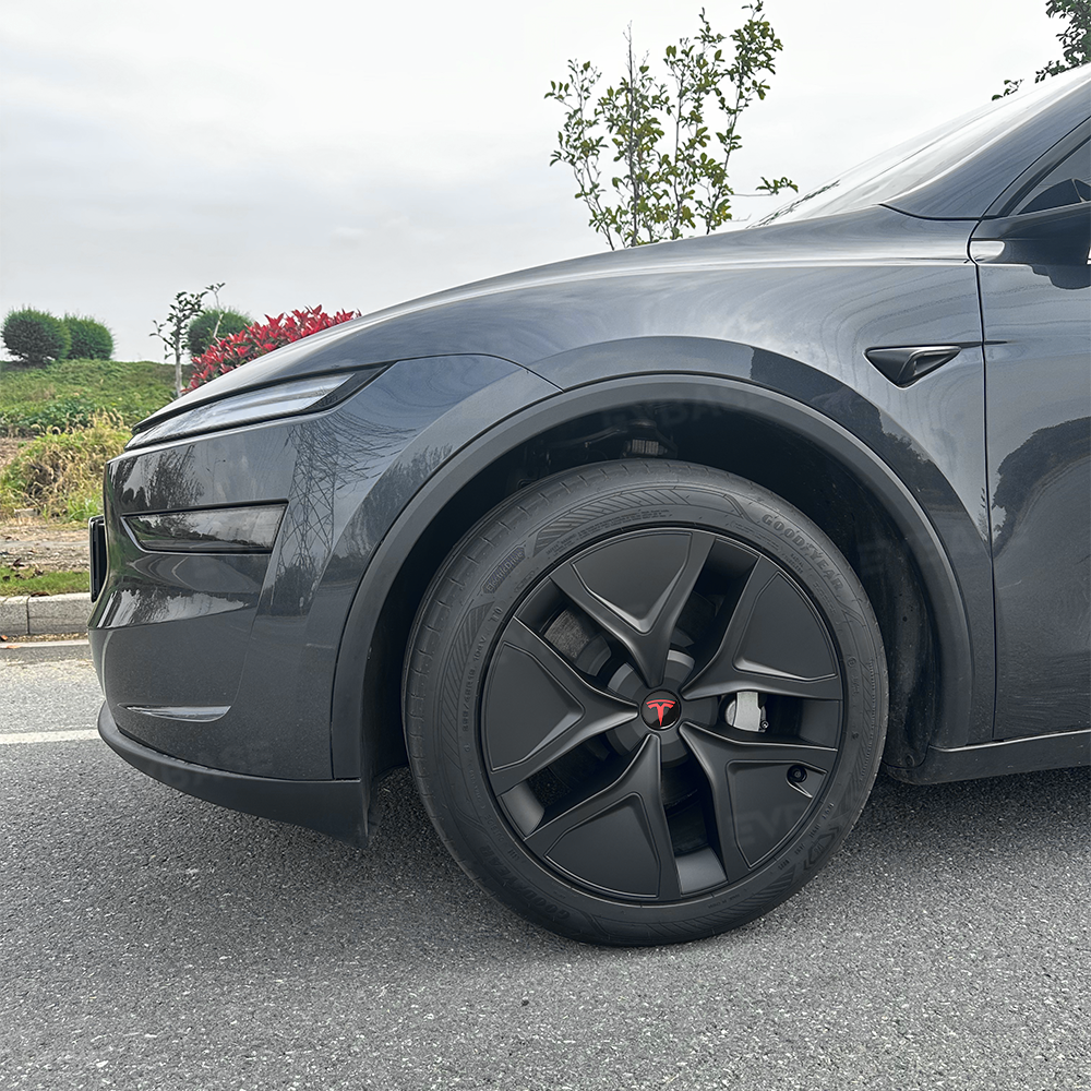 Model Y Juniper Wheel Covers 19 Inch Crossflow Wheels Hubcaps Inspired By Model Y Performance