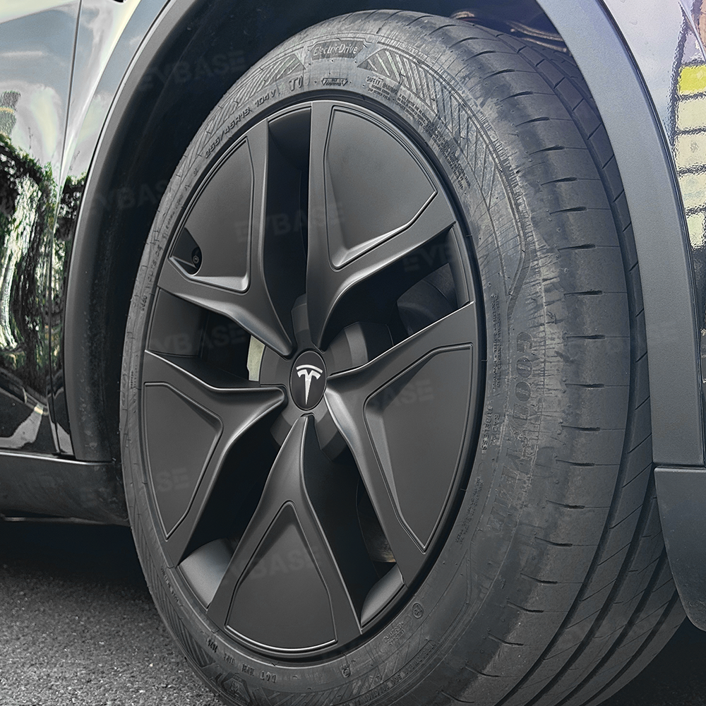 Model Y Juniper Wheel Covers 19 Inch Crossflow Wheels Hubcaps Inspired By Model Y Performance
