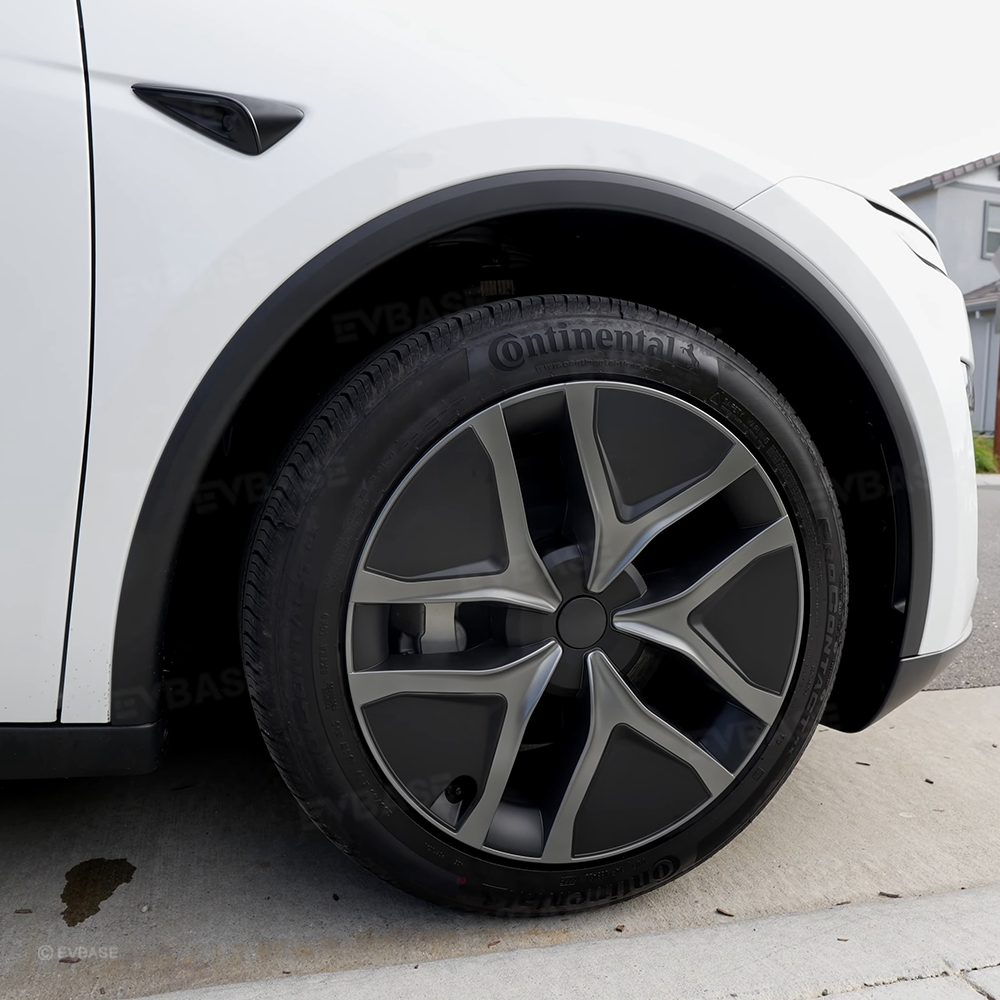 Model Y Juniper Wheel Covers 19 Inch Crossflow Wheels Hubcaps Inspired By Model Y Performance