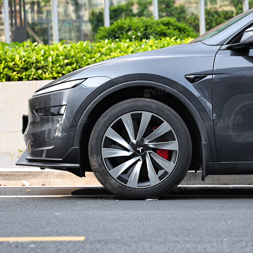 Model Y Juniper 19 Inch Wheel Covers for Tesla Crossflow Wheel Spiral Style Aero Hub Caps 4PCS-BF 30% OFF