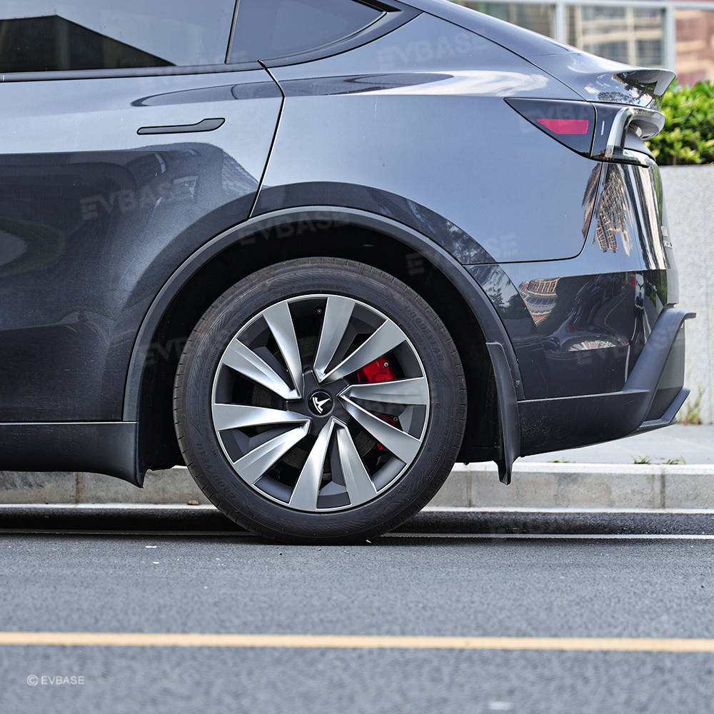 Model Y Juniper Wheel Covers for 19 Inch Tesla Wheel Spiral Style Aero Tesla Hub Caps 4PCS