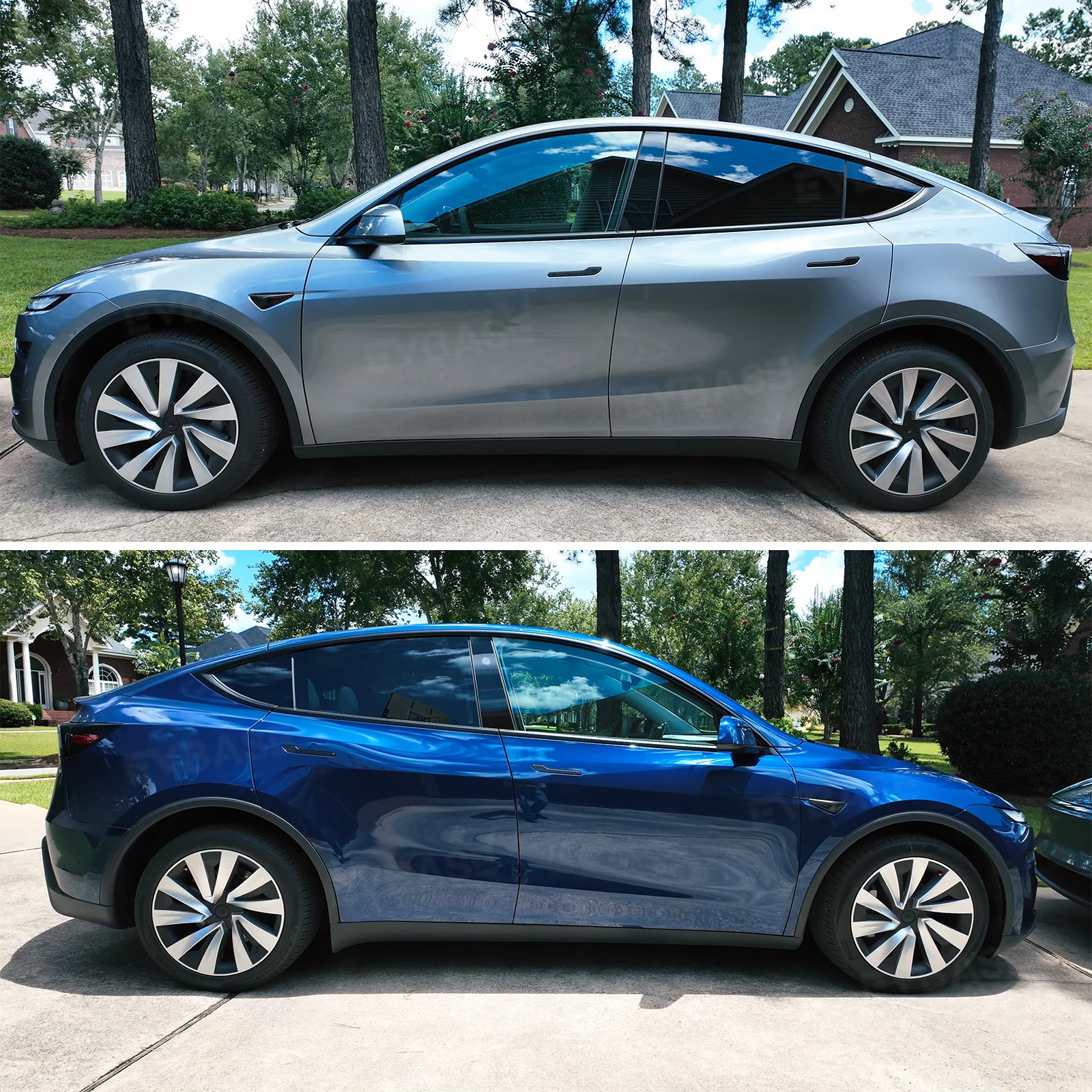 Model Y Juniper Wheel Covers for 19 Inch Tesla Wheel Spiral Style Aero Tesla Hub Caps 4PCS