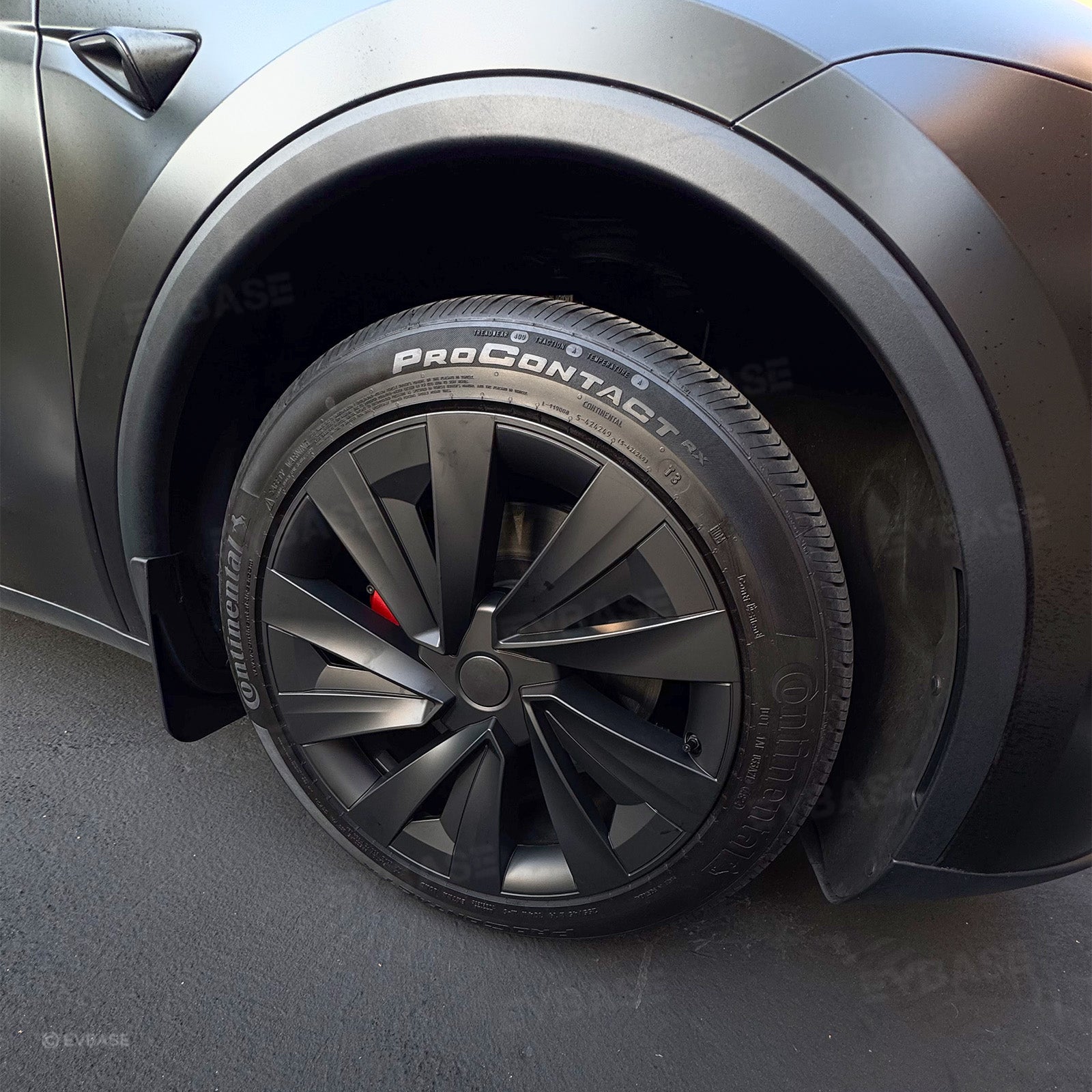 Model Y Juniper 19 Inch Wheel Covers for Tesla Crossflow Wheel Spiral Style Aero Hub Caps 4PCS-BF 30% OFF