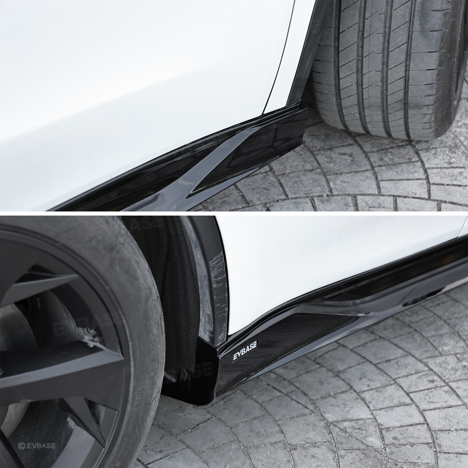 Model Y Juniper Body Kit Performance Style Front Lip & Side Skirts & Rear Diffuser & Rear Spoiler for Tesla