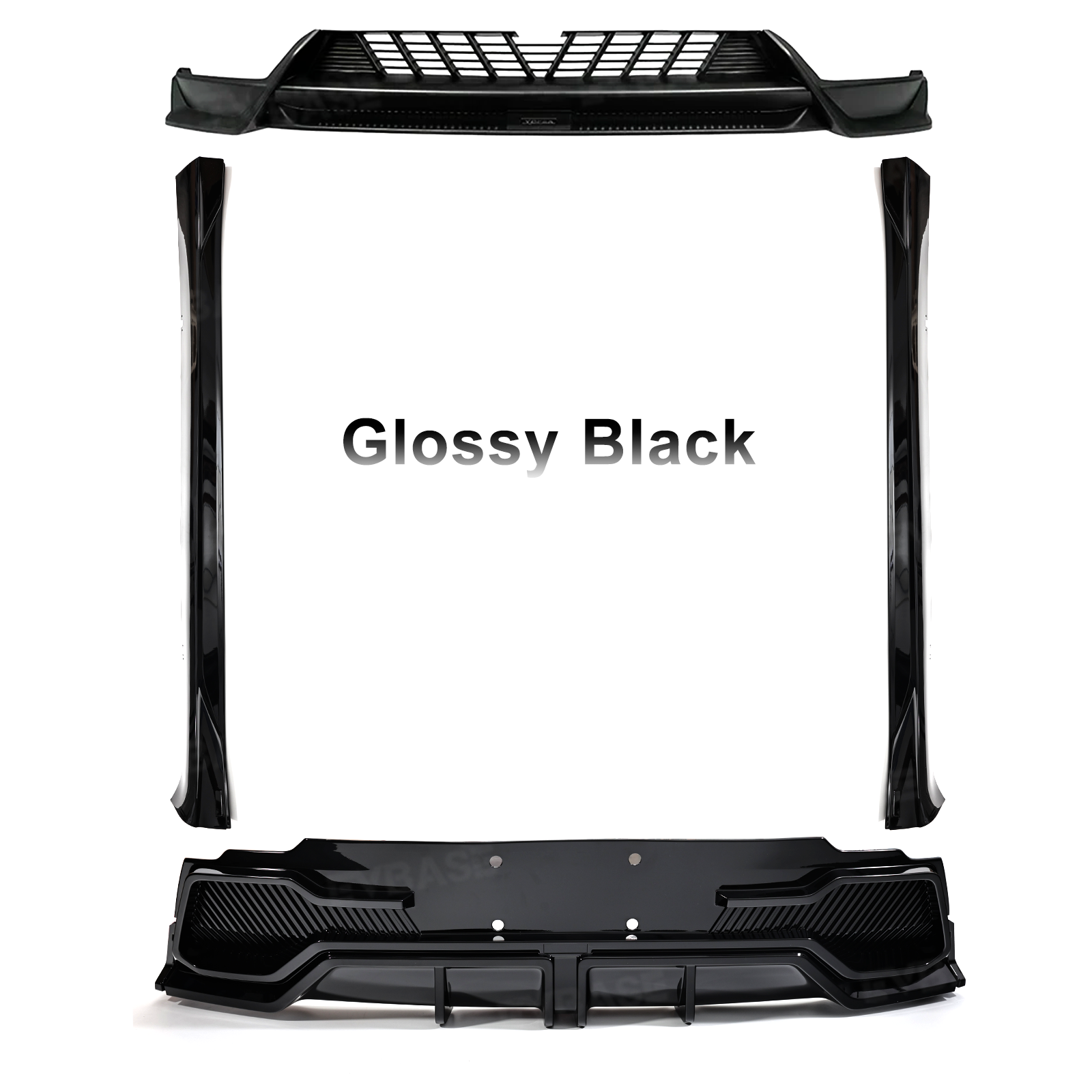 Model Y Juniper Body Kit Performance Style Front Lip & Side Skirts & Rear Diffuser & Rear Spoiler for Tesla